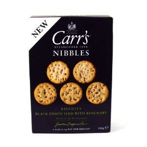 Carrs Nibbles Black Onion and Rosemary Grocery & Gourmet Food