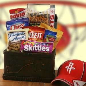 Free Throw   Rockets Sports Gift Basket Grocery & Gourmet Food