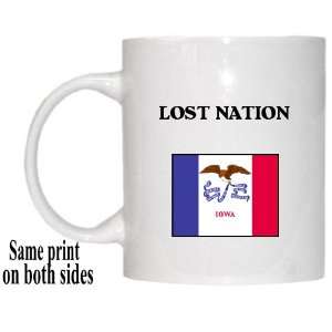  US State Flag   LOST NATION, Iowa (IA) Mug Everything 
