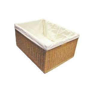 Rev A Shelf 4WB 1723 52 Rattan 4WB 4WB Series 17.5 Wide Rattan Basket 