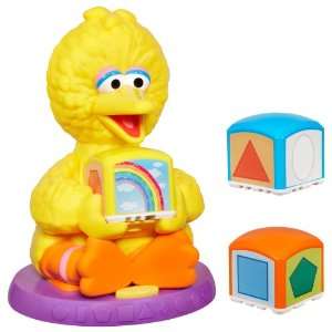  Sesame Street   Big Bird Learn & Color Shape Blocks Toys 