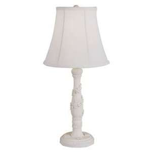  Trans Globe KDL 638 IV Lamps Ivory Table Lamp White
