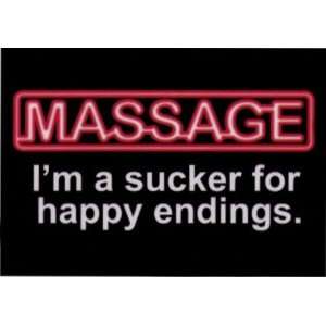  Massage Sucker For Happy Endings Magnet Toys & Games