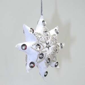  Eight Point Christmas Star Ornament Fair Trade Handmade 
