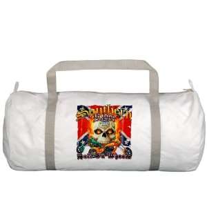  Gym Bag Southern Motorcycle Rider Hell On Wheels Rebel 
