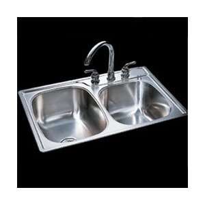  Kindred C2233/95K/3E Kitchen Sink   2 Bowl
