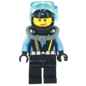  Lego Aquaraiders II Aquaraider Diver 1 Mini fig SOLD LOOSE 