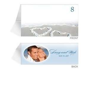  260 Photo Place Cards   Never Blue Hearts