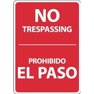  SIGNS NO TRESPASSING