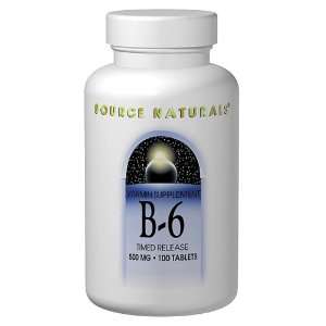  Source Naturals   B 6, 50 mg, 250 tablets