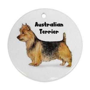  Australian Terrier Ornament (Round)