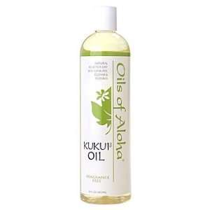  Hawaiian Kukui Nut Oil by Oils of Aloha   16oz. Health 