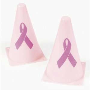  Pink Ribbon Traffic Cones   Games & Activities & Outdoor 