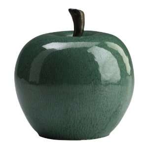  Cyan Design 02062 Cyan Jade Ceramic Apple 