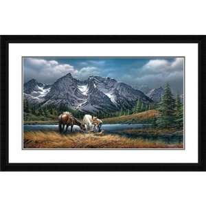   Redlin Framed Art For Purple Mountain Majes Ltd Ed