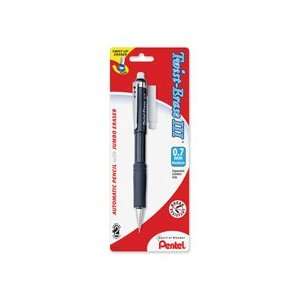  Automatic Pencil,Refillable Lead/Eraser,. 7mm,Ast. Barrel 