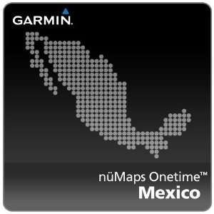 Garmin nüMaps Onetime NT 2010 Map Update of Mexico [Online Map Code]