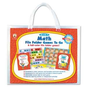  File Folder Games To Go   Math, 1st Grade(sold in packs of 