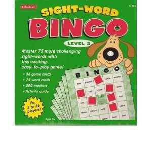  Sight Word Bingo   Level 3 Toys & Games