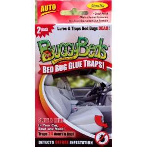  2pk Auto Bedbug Glue Trap   Lures & Detects   Pesticide 