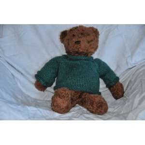   Bear with Greenish/Blue Plain long sleeve Sweater Gund Snow Bear 1052