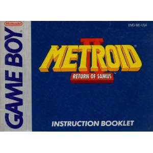  Metroid II   Return of Samus GB Instruction Booklet (Game 