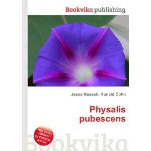  Physalis pubescens Ronald Cohn Jesse Russell Books