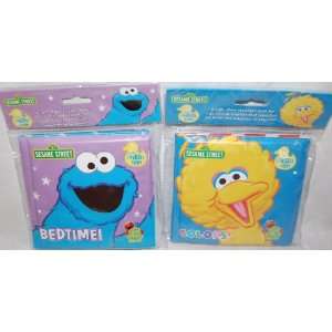   Street Big Bird & Cookie Monster Bath Time Bubble Books Toys & Games