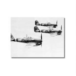  RAF HAWKER TYPHOONS 9x12 Unframed Photo by Replay Photos 