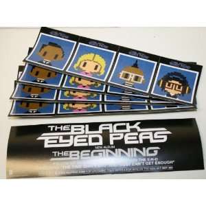  Black Eyed Peas the Beginning 5 Pack Stickers Everything 