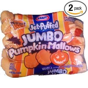 Kraft Jet Puffed Jumbo Giant 28 Oz Pumpkin Mallows Pumpkin 
