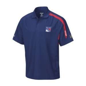  Reebok New York Rangers Center Ice Coaches Polo Shirt 