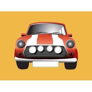 Here Somes the Mini   Peel and Stick Wall Decal by Wallmonkeys  
