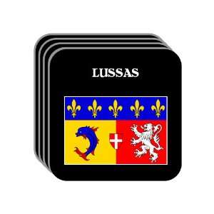  Rhone Alpes   LUSSAS Set of 4 Mini Mousepad Coasters 