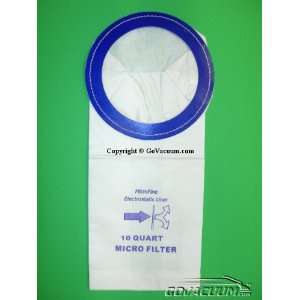  ProTeam MicroFine 10 Quart vacuum cleaner bags   10 in a 