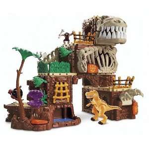    Imaginext System T Rex Mountain with Exclusive Bonus Toys & Games