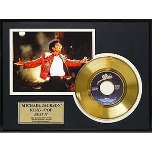  Michael Jackson Beat It Gold Record Limited Edition 