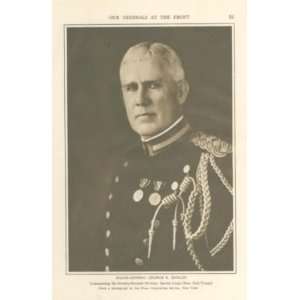  1918 Print Major General George B Duncan 