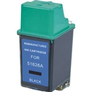   51626A, 51626A C Remanufactured Black Inkjet Cartridge Electronics