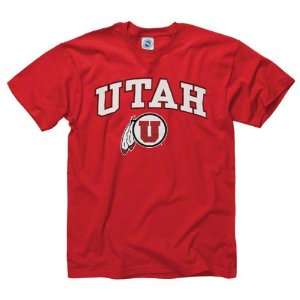  Utah Utes Youth Red Perennial II T Shirt Sports 