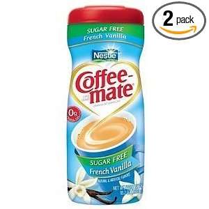 Coffee Mate French Vanilla Sugar Free Coffee Creamer 10.2 Oz (Pack of 