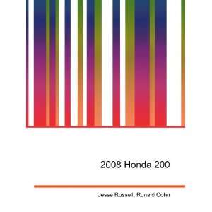 2008 Honda 200 Ronald Cohn Jesse Russell  Books