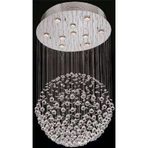   19582 Cristallo Crystal Ceiling Lamp, Egypt Crystals