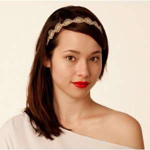  Metallic Lace Headwrap