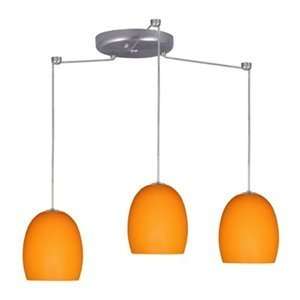 Besa Lighting 3JCW 1697 Lucia 3 Light Energy Efficient Round Island 