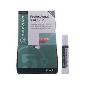  5 Second Professional Nail Glue   12 Piece Display Beauty