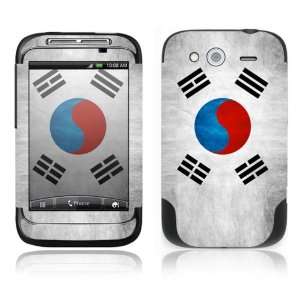  HTC WildFire S Decal Skin Sticker  Flag of South Korea 