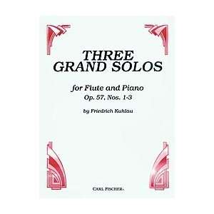  Three Grand Solos Musical Instruments