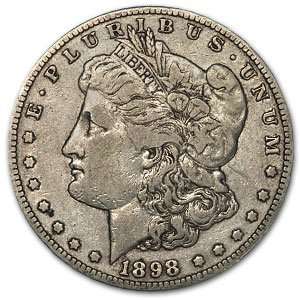  Roll (20) 1898 S Morgan Silver Dollar   Very Fine 