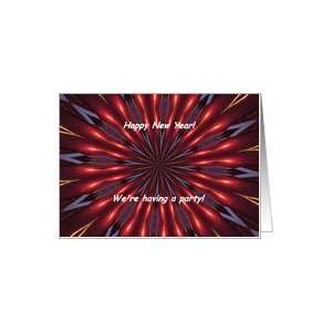  Fireworks New Years Invitation Card Health & Personal 